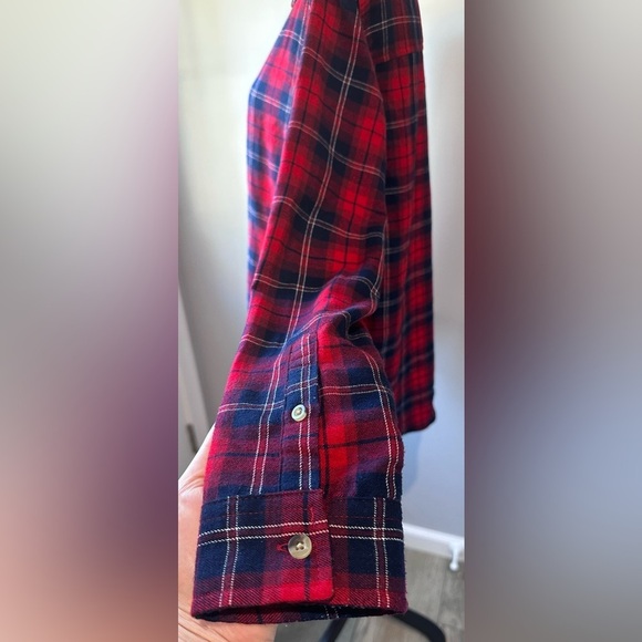 👚 Jachs GF Women's Cozy Flannel Shirt - Red, Size S ❤️ ✨ Condition: Pre-loved, - Picture 6 of 11
